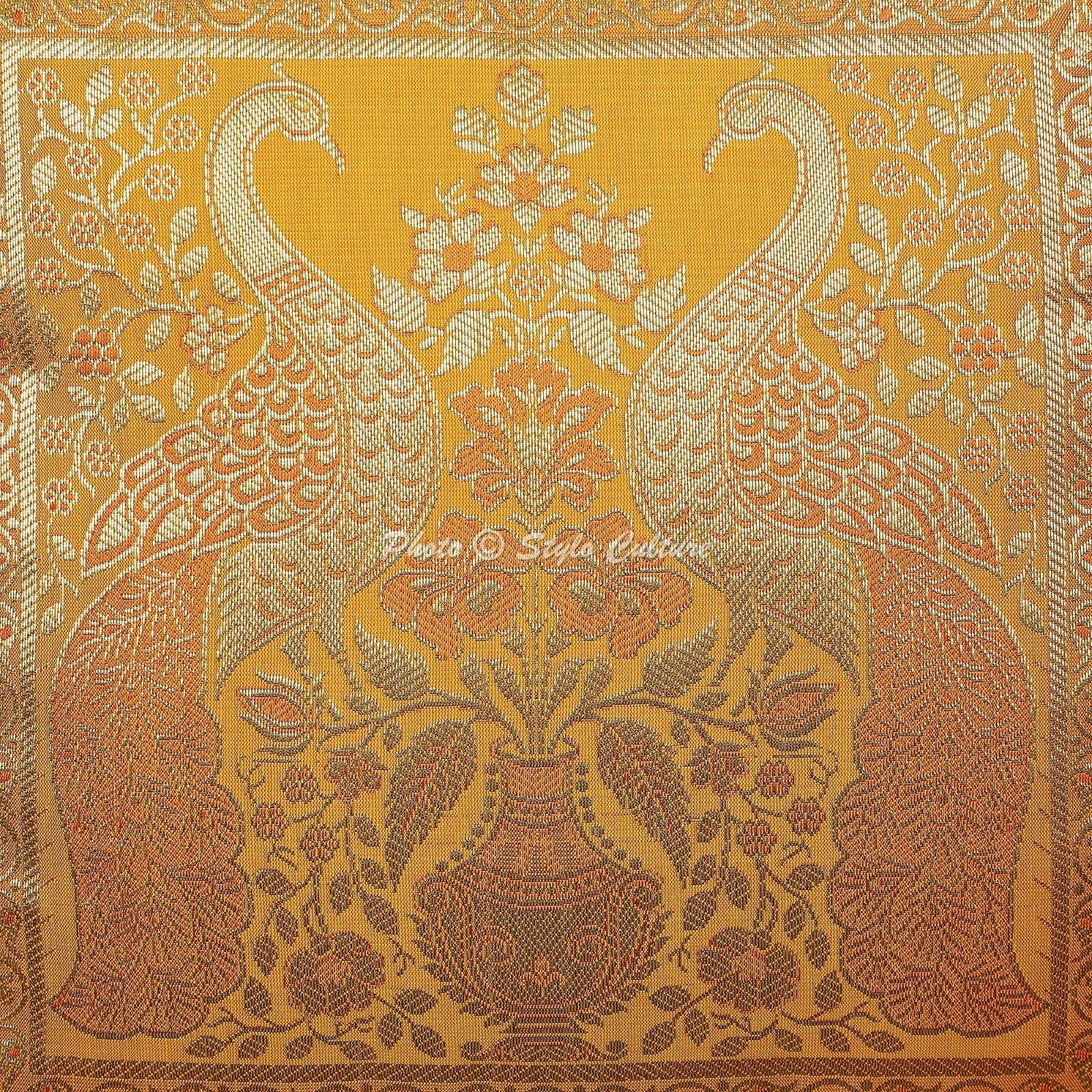 Brocade Jacquard Cushion Cover Bohemian Sofa Cover Ethnic Decorative Home Decor