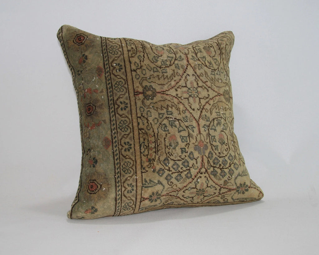 Jute Cushion Cover Home Deco Vintage Throw Case Square Kilim Pillow Handmade 24"