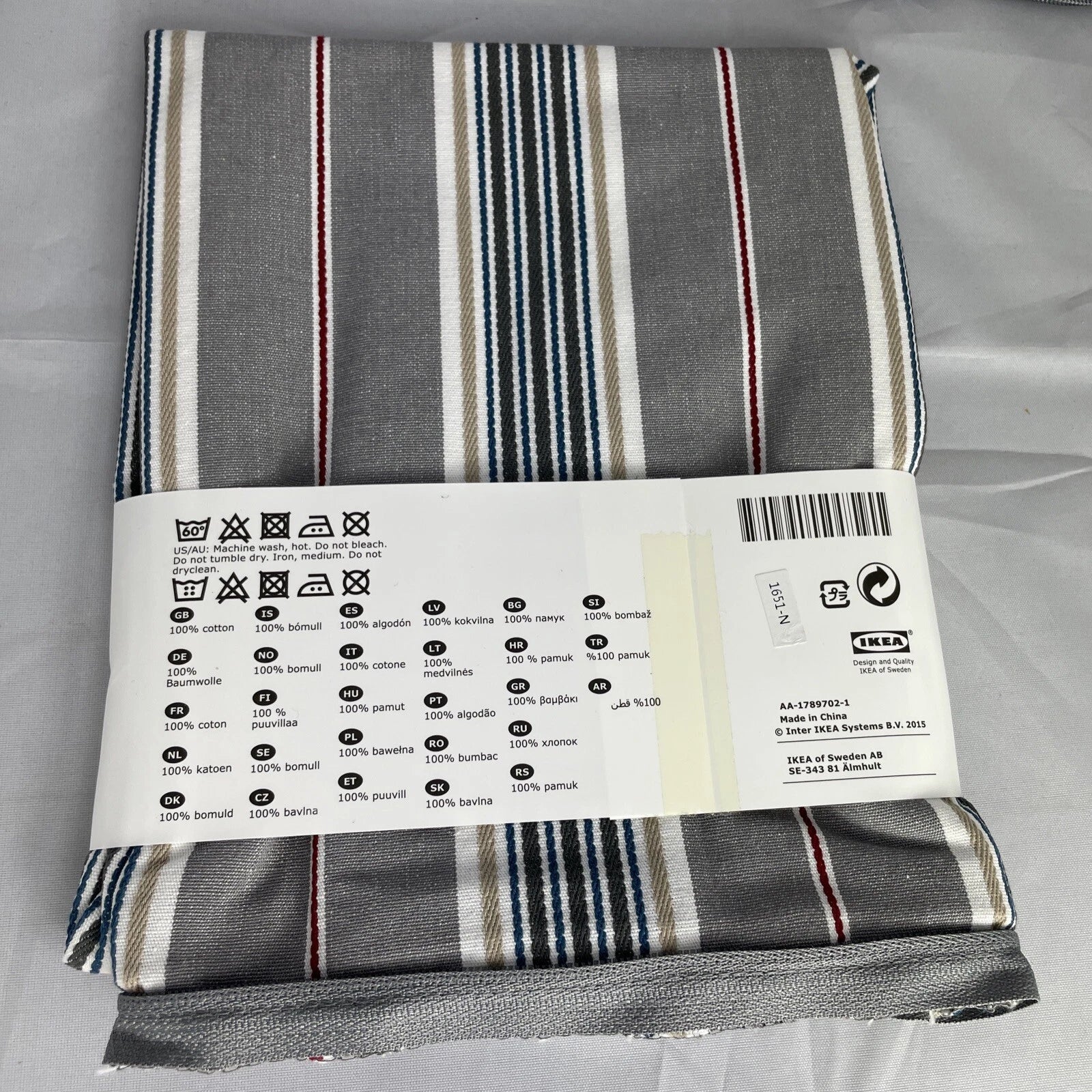 Set of 2: IKEA DAGGVIDE Couch Cushion Cover, 20x20" Sofa Pillow