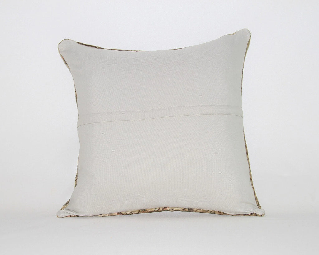 Jute Cushion Cover Home Deco Vintage Throw Case Square Kilim Pillow Handmade 24"