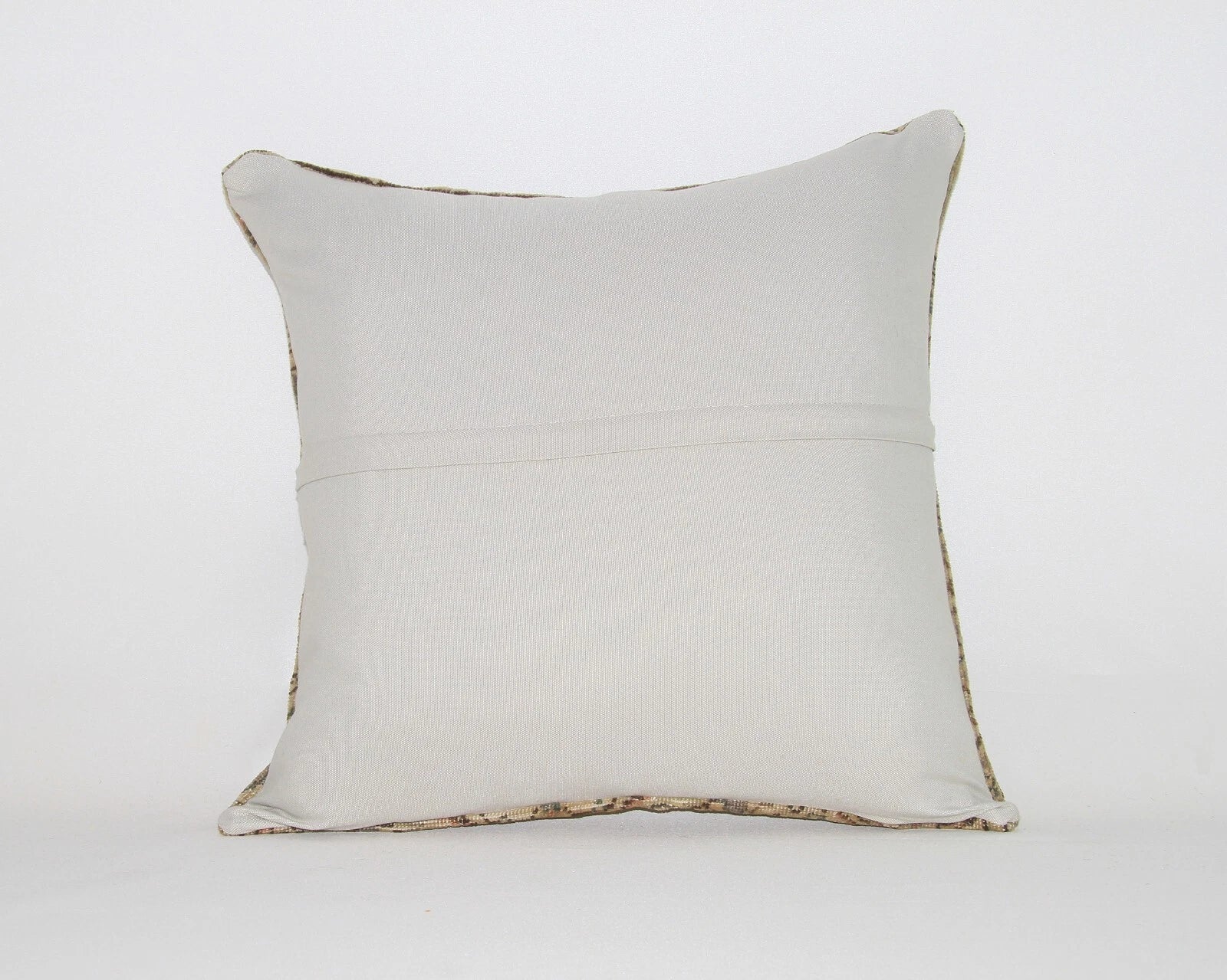 Jute Cushion Cover Home Deco Vintage Throw Case Square Kilim Pillow Handmade 24"