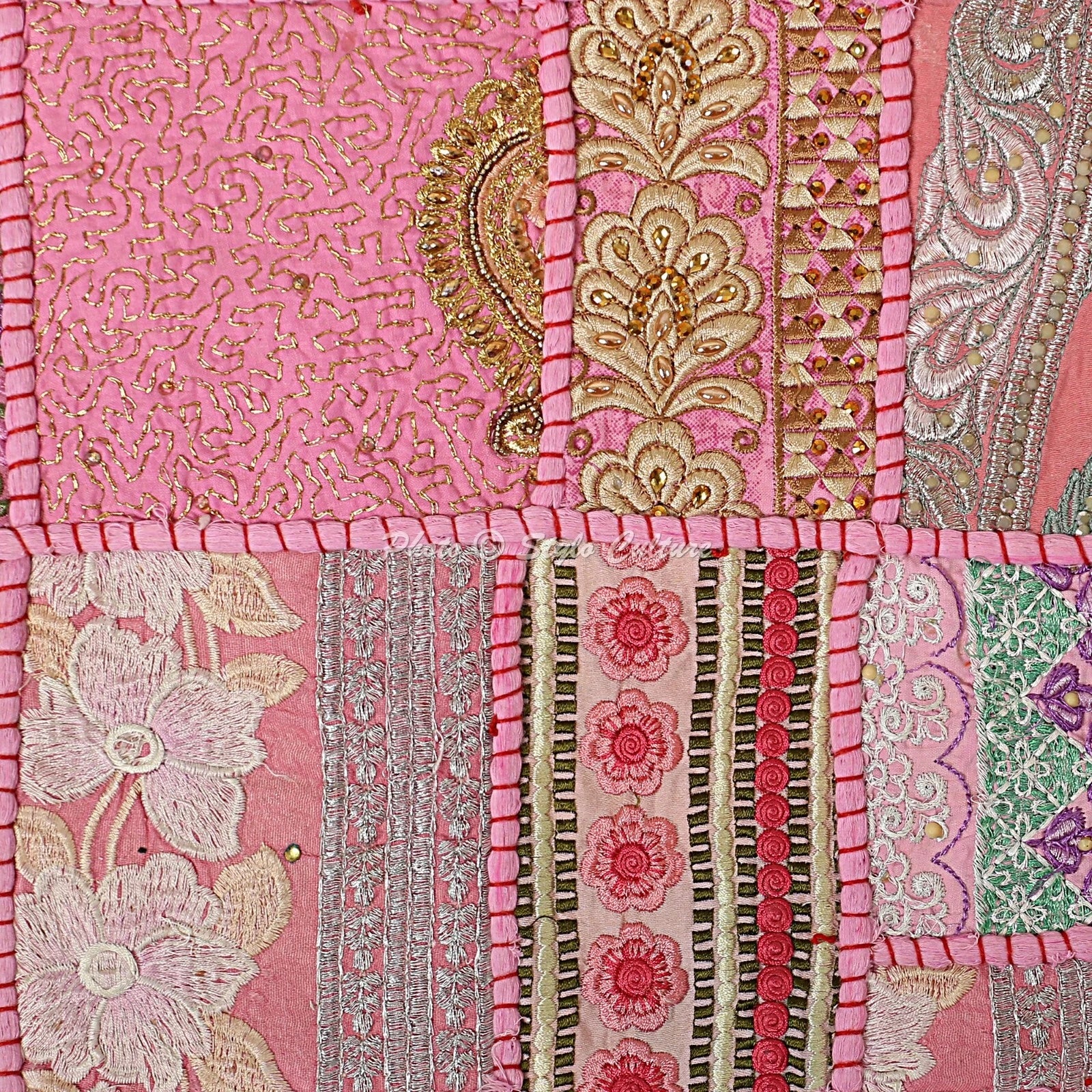New Home Decor Boho Vintage 20 x 20 in Pillow Cover Case Handwoven Cushion Room