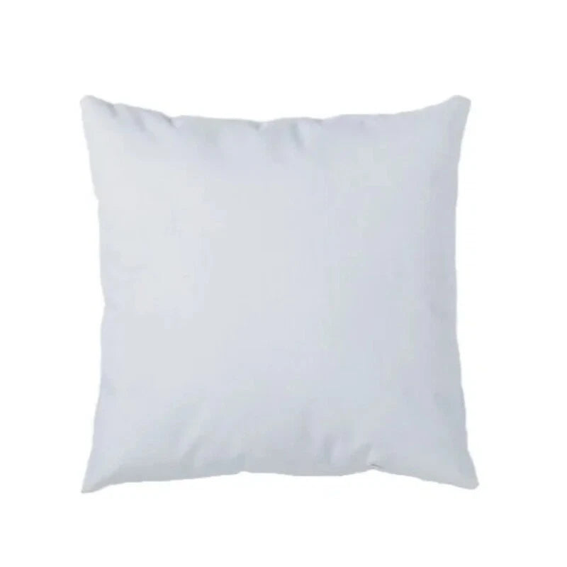 50pcs 40x40cm Blank White Linen Sublimation Blank Pillow Case Sofa Cushion Cover