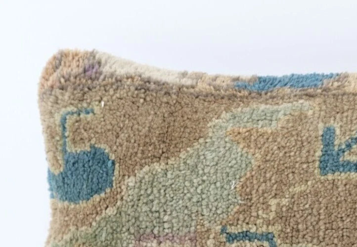 Anatolian Turkish Kilim Pillow, 10x20 Pillow Case, Decorative Pillow Cushion