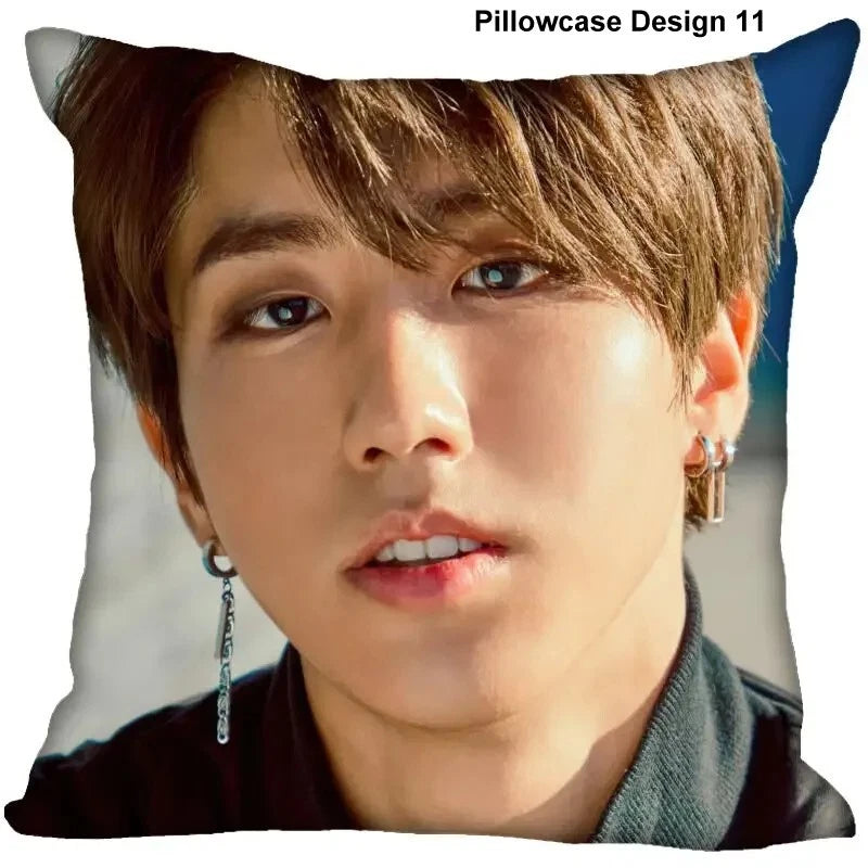 Han Jisung Pillow Case Wedding Decorative Sofa Cushion Cover Kpop Stray Kids Toy