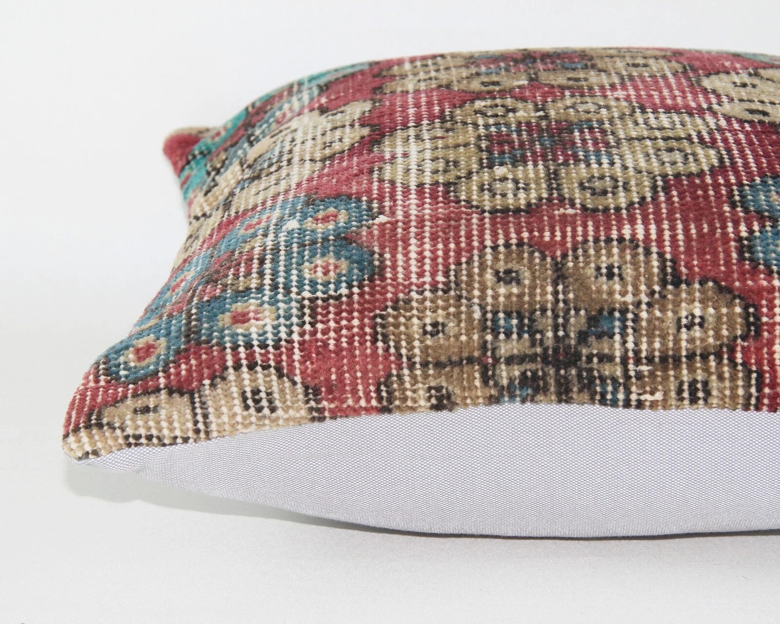 Home Decor Kilim Wool Jut Pillow Case Vintage Throw Home Decor 18" Cushion Cover