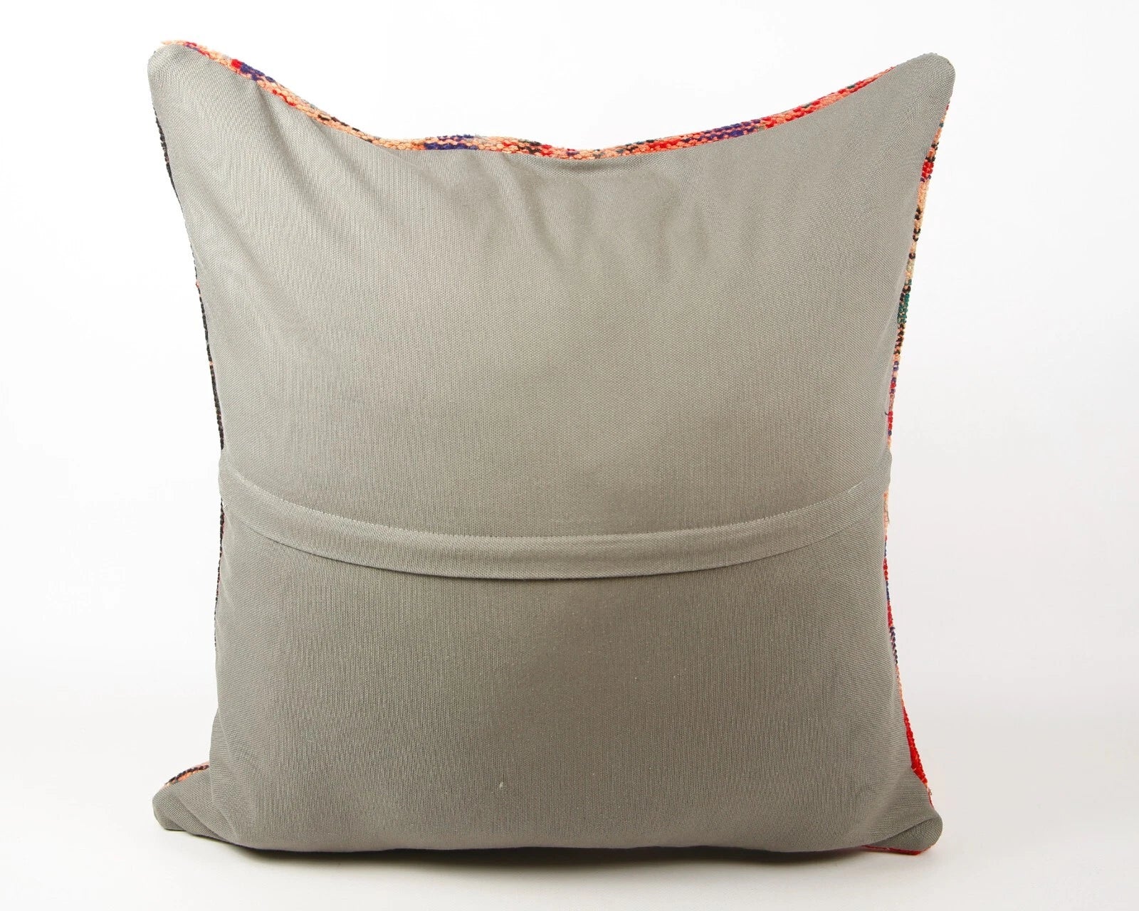 Home Decor Kilim Wool Jut Pillow Case Vintage Throw Home Decor 24" Cushion Cover
