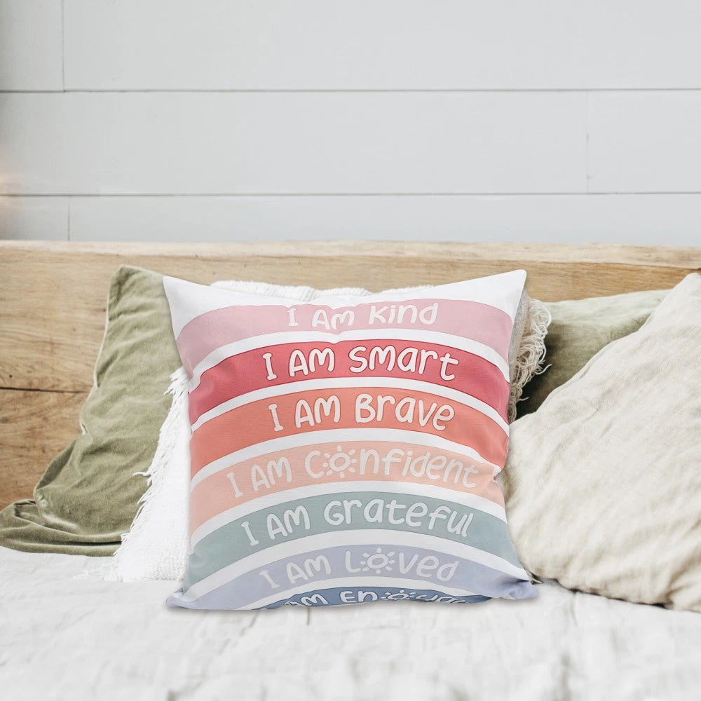 Digital Printed Pillow Case Modern Cushion Cover Home Sofa Pillowcase