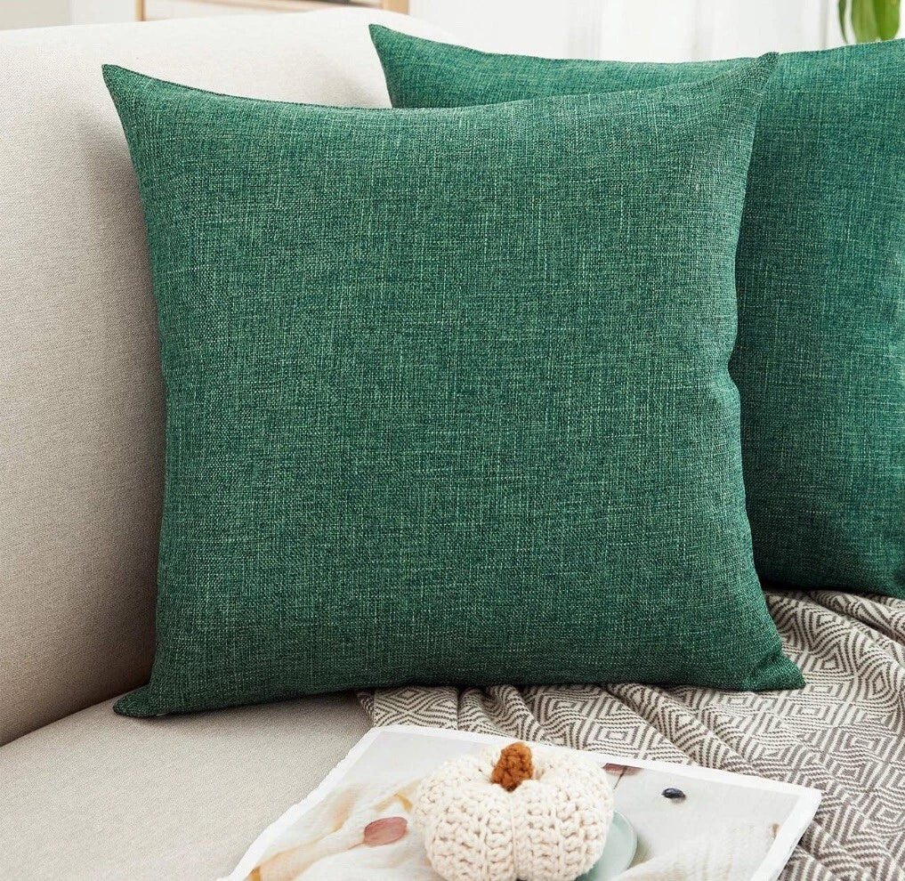 Fall Pack of 2 Couch Throw Pillow Covers 16x16 Inch Pillowcase Cushion Covers