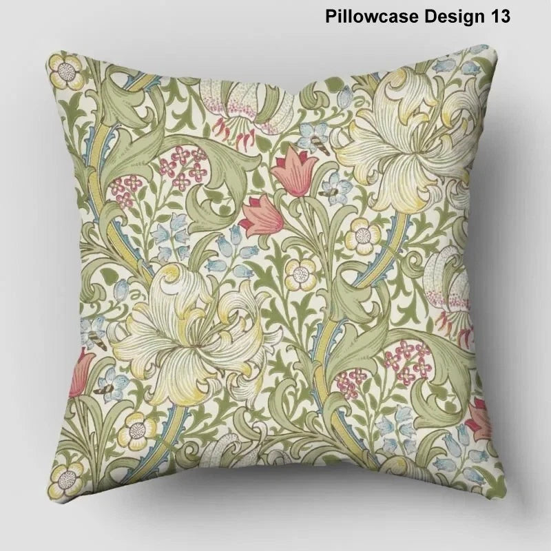 William Morris Pillow Case Sofa Chair Table Decoration Toy Wedding Cushion Cover