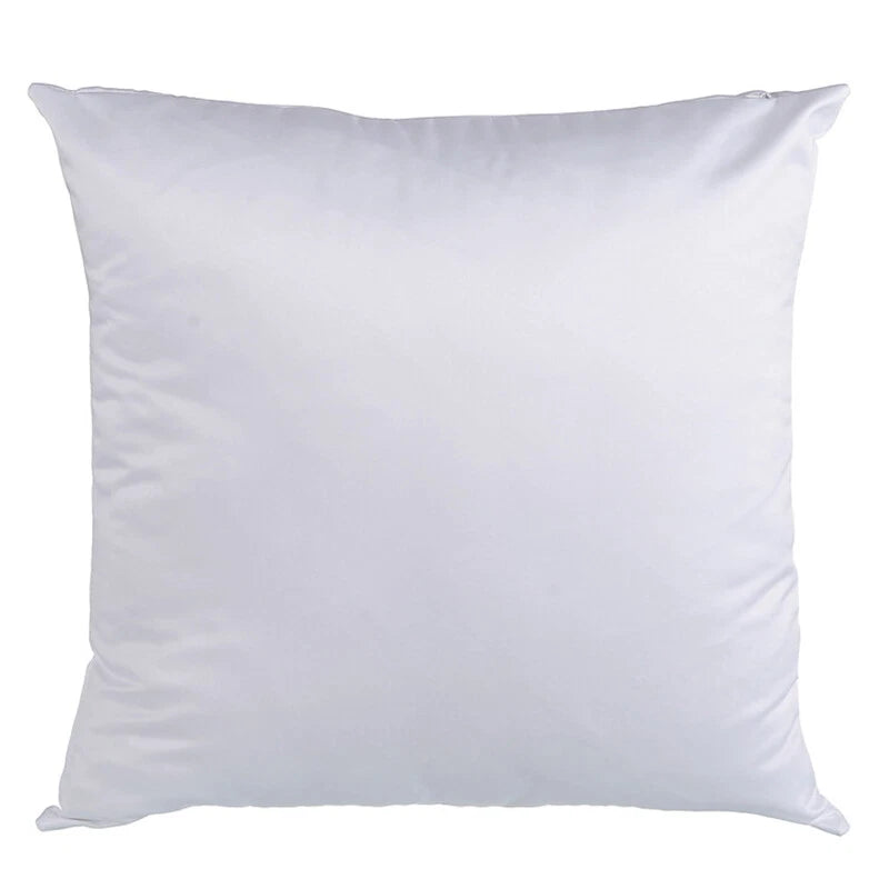 50pcs 20" Sublimation Blank Pillow Case White Cushion Cover for Room Sofa Car