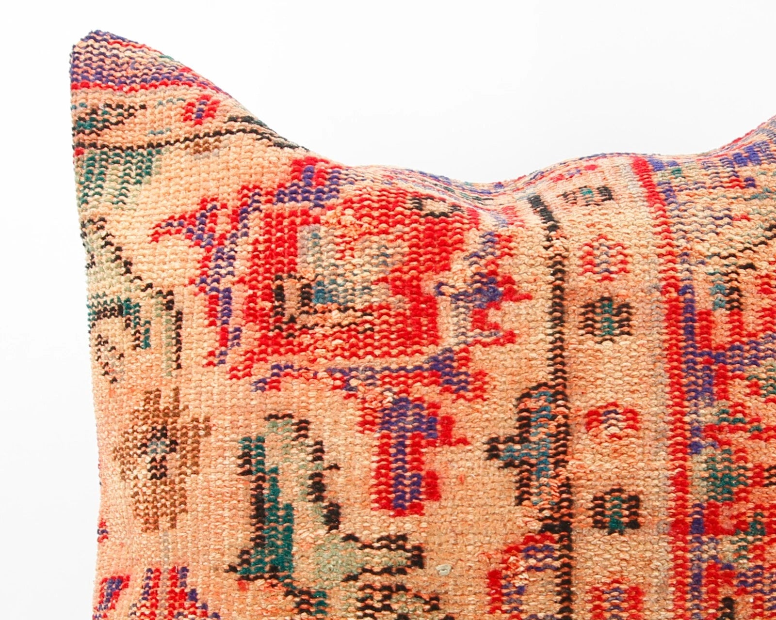 Home Decor Kilim Wool Jut Pillow Case Vintage Throw Home Decor 24" Cushion Cover