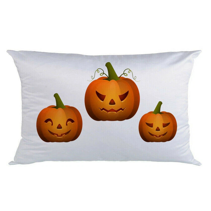 10Pcs 20" x 30" White Sublimation Blank Pillow Case Home Sofa Bed Cushion Cover