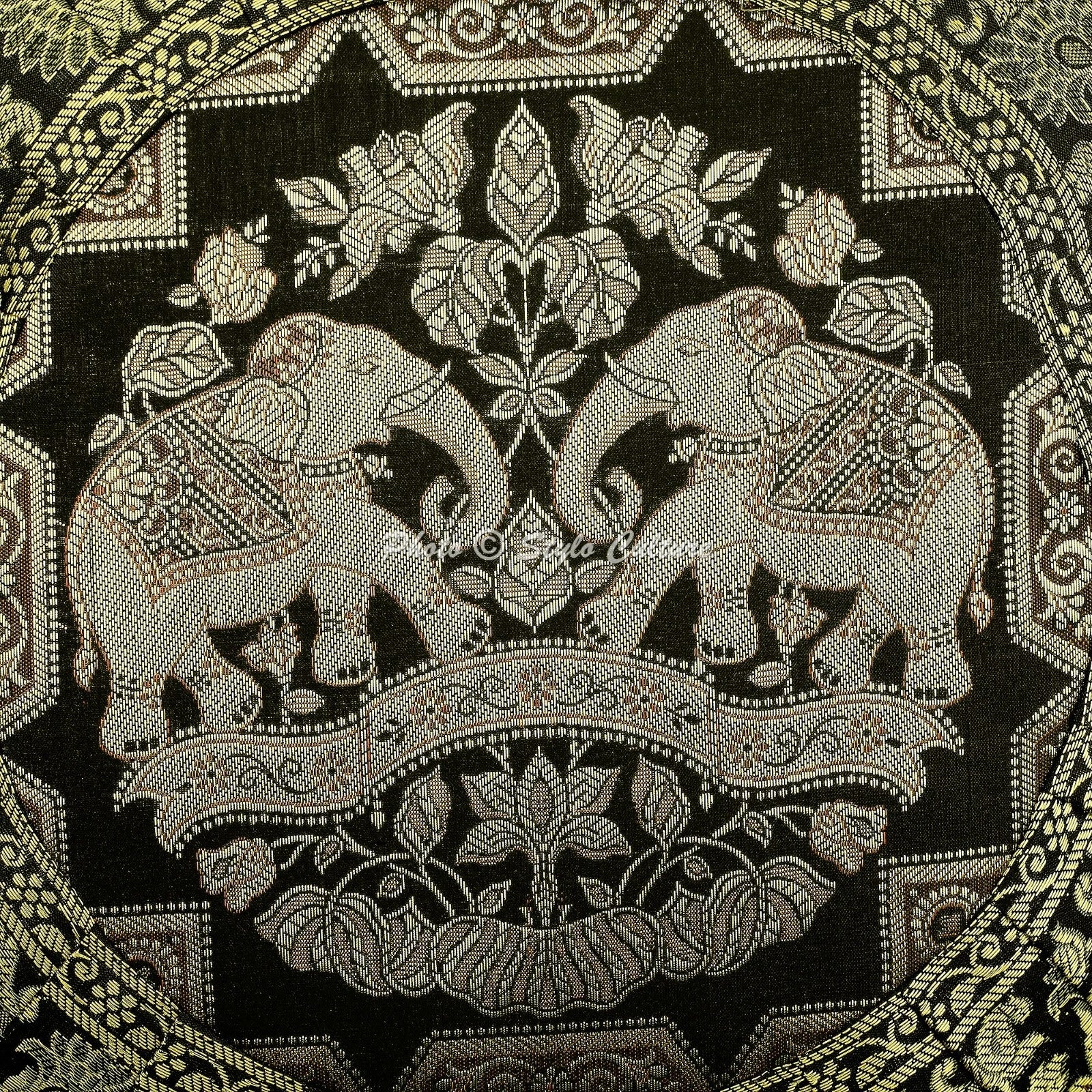Brocade Jacquard Handwoven Pillow Cases Floor Bohemian Home Boho Cushion Cover
