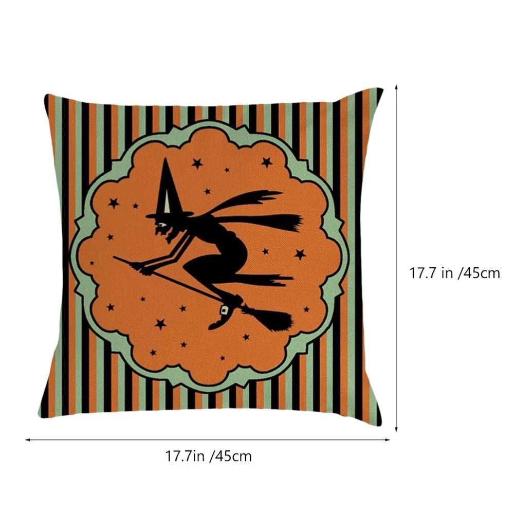 1PC Halloween Pillow Cover Pillowcase Sofa Cushion Cover Home Decoration