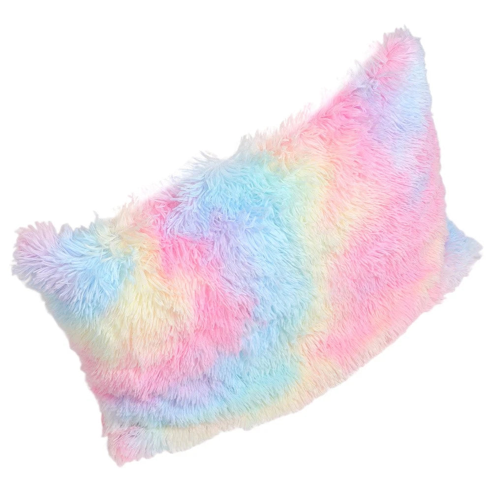 Plush Pillowcase Shaggy Fleece Cases Fluffy Cushion Cover Couch Covers