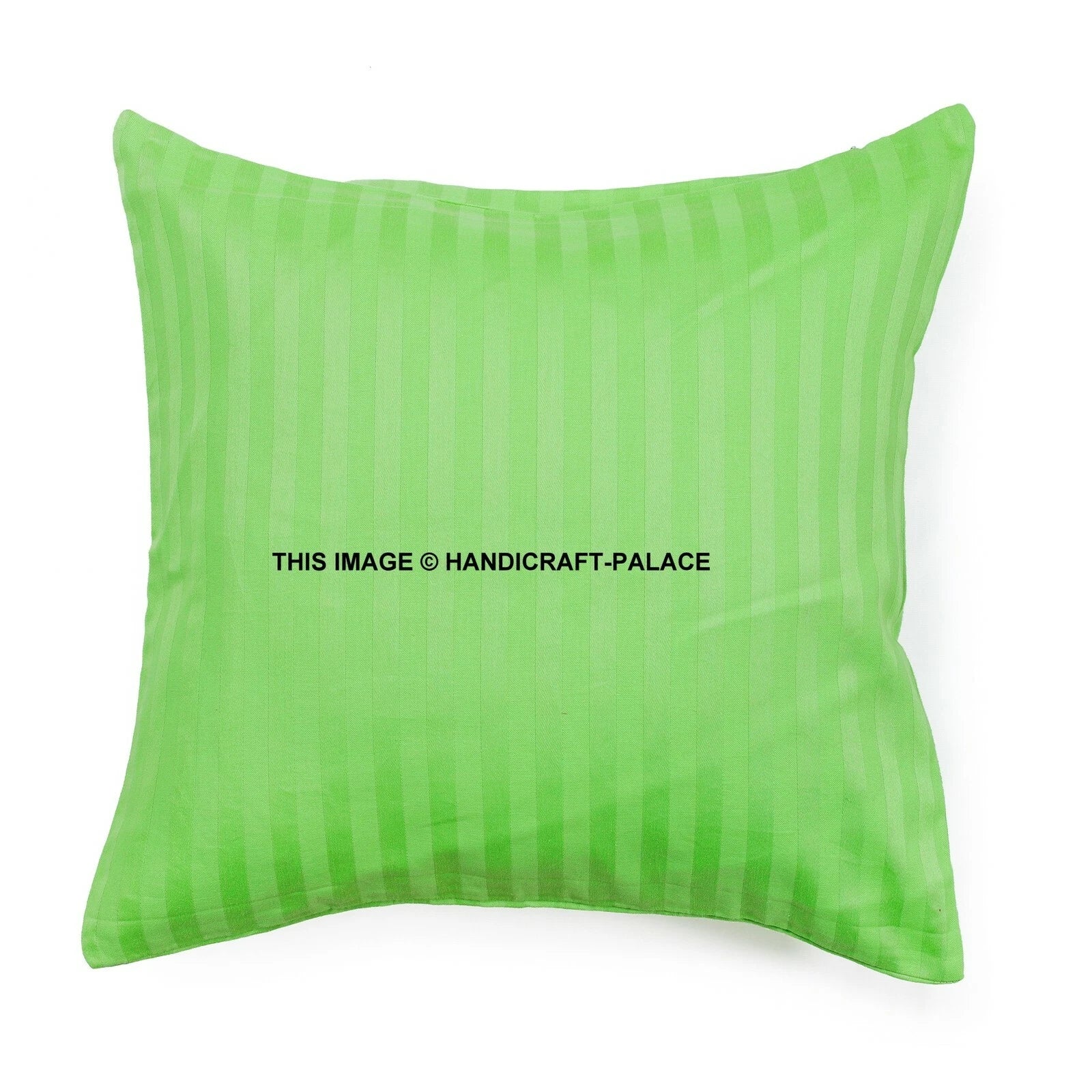 5 PC Satin Plain Solid Pillow Case Bed Sofa Waist Cushion Cover Throw Home Decor