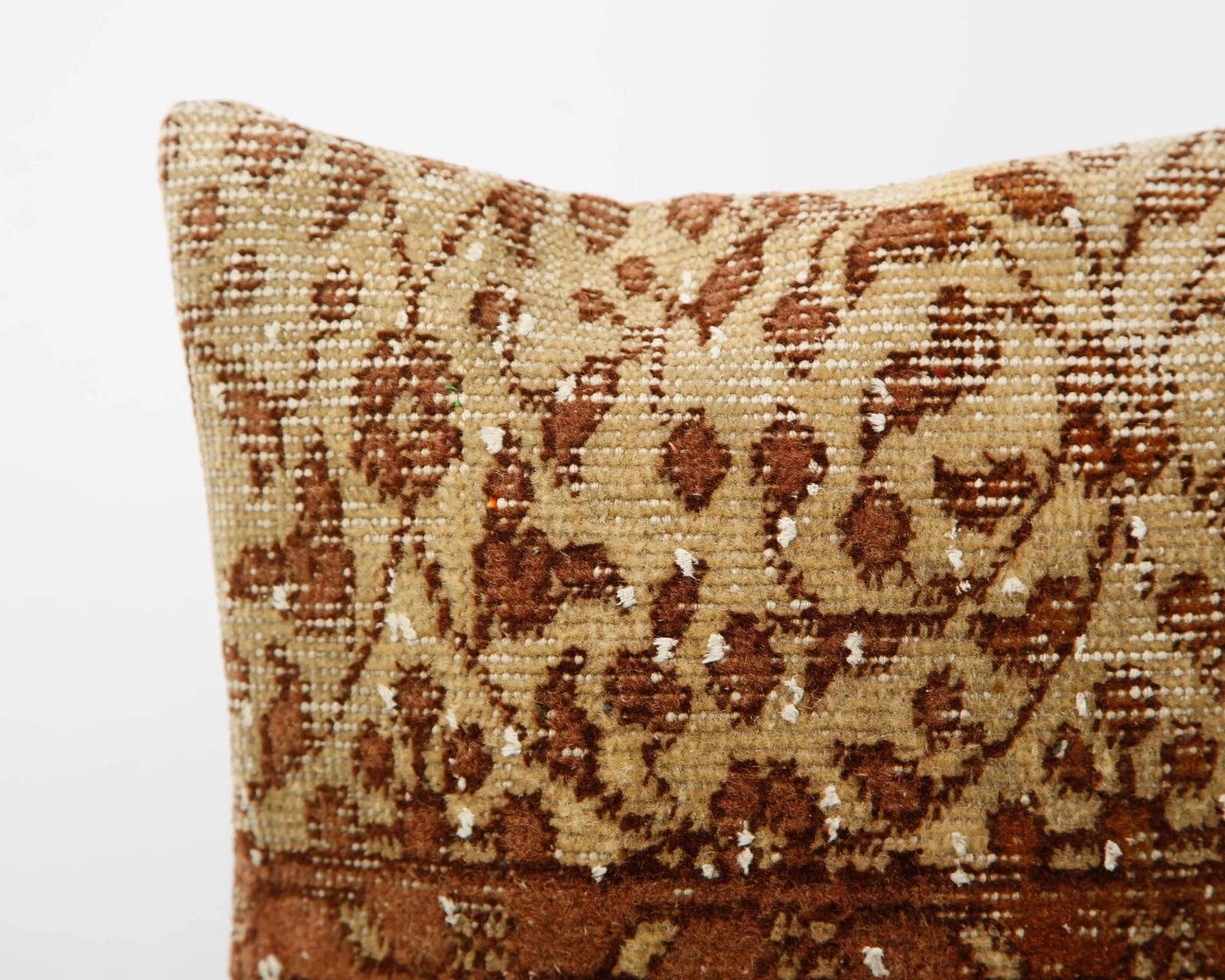 Jute Cushion Cover Home Deco Vintage Throw Case Square Kilim Pillow Handmade 16"