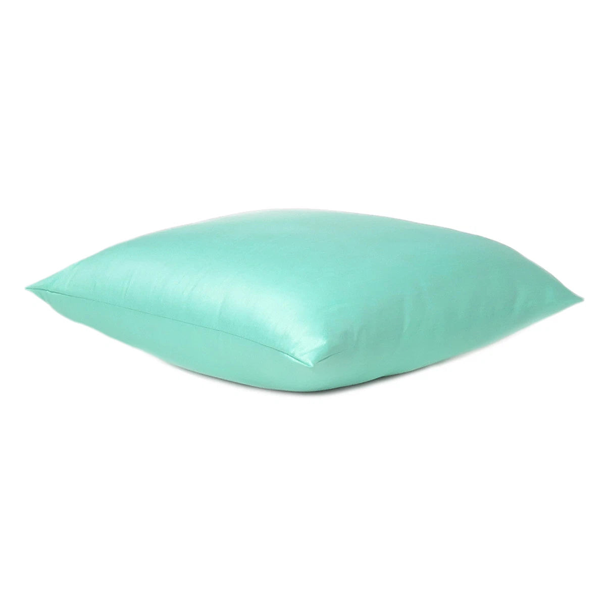 Cover Solid Color Sofa Pillow Case Cushion Square Home Decor Soft Sea Green 18"