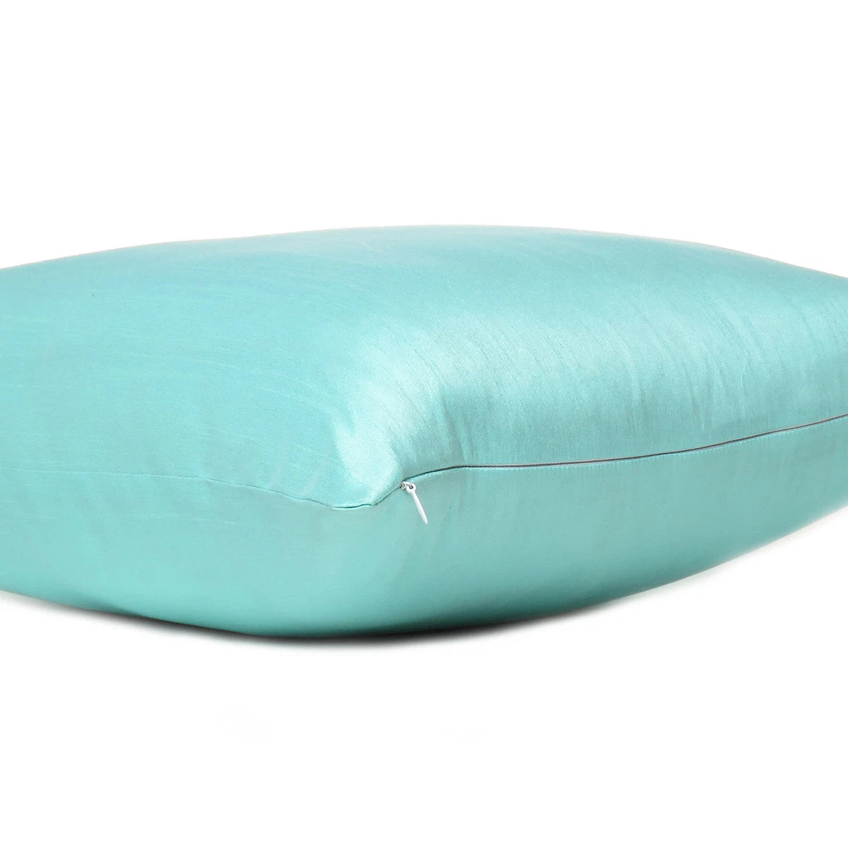 Cover Solid Color Sofa Pillow Case Cushion Square Home Decor Soft Sea Green 18"