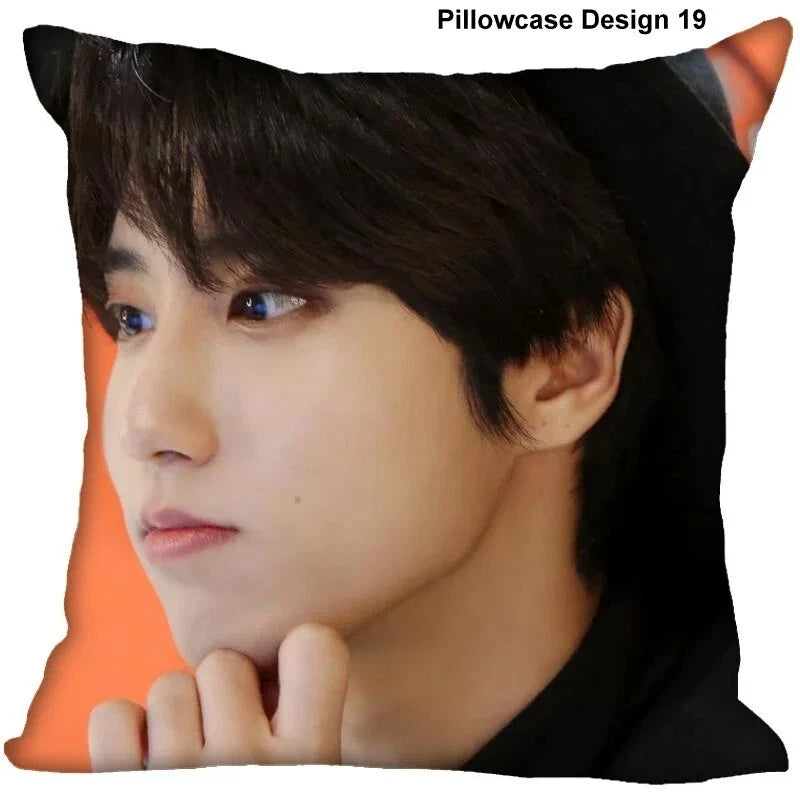 Han Jisung Pillow Case Wedding Decorative Sofa Cushion Cover Kpop Stray Kids Toy