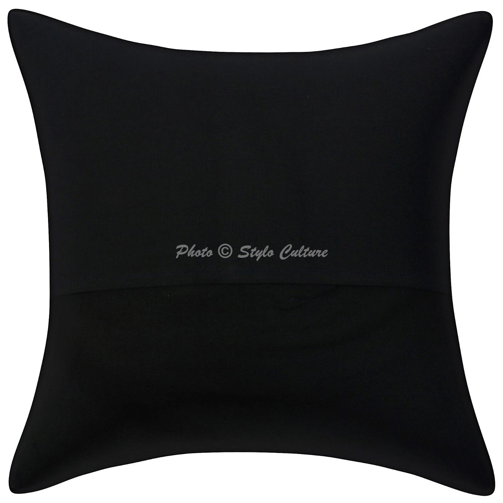Cushion Cover Pillow Case Embroidered Mirrored Traditional Throw Decor Art Yoga
