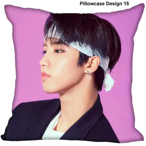Han Jisung Pillow Case Wedding Decorative Sofa Cushion Cover Kpop Stray Kids Toy