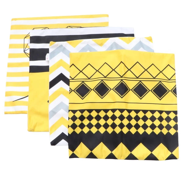4pcs Bed Pillowcase Pillow Case Covers Decorative Cushion Cases