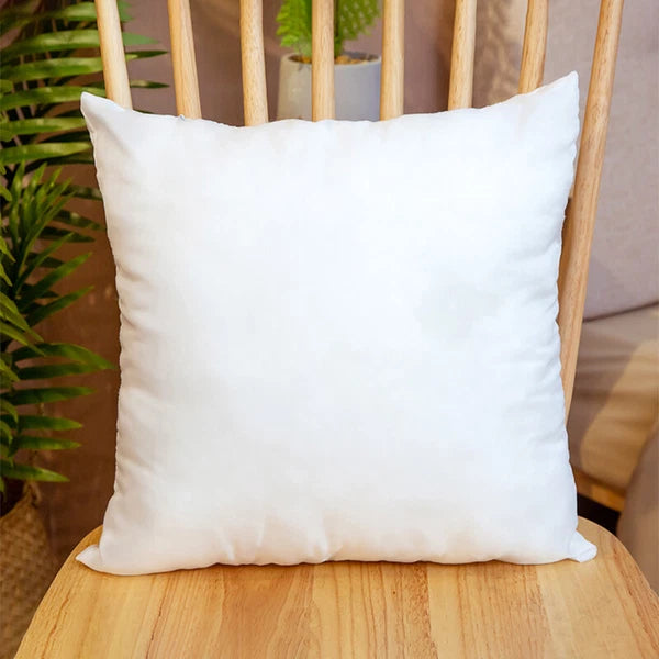 100Pcs White Sublimation Blank Pillow Case Throw Cushion Cover Home Sofa Decor