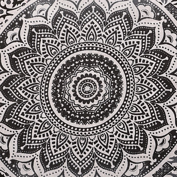 Decorative Home Decor 40 x 40 cm Cushion Cover Mandala Boho Sofa Pillow Case