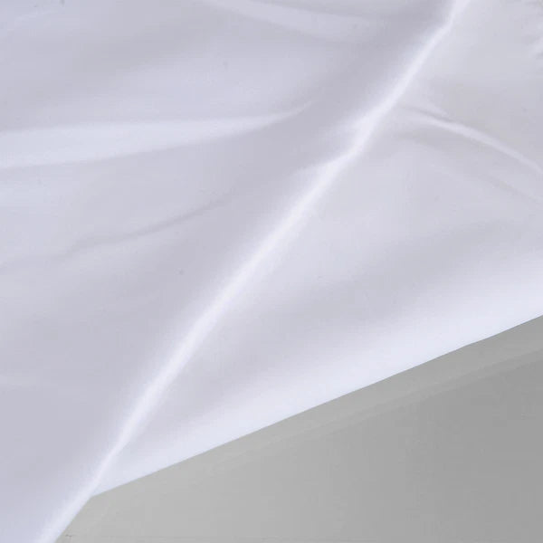 100Pcs White Sublimation Blank Pillow Case Throw Cushion Cover Home Sofa Decor