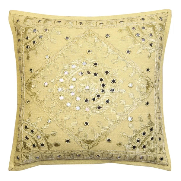 Cushion Cover Traditional Art Yoga Home Decor Sofa Pillow Cover Case 40 x 40 cm