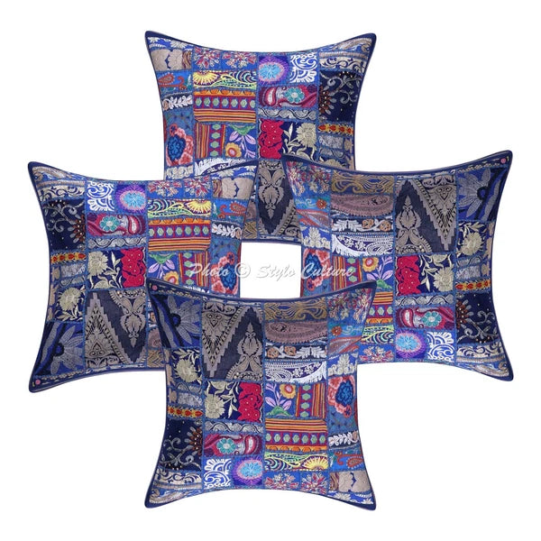 New Home Decor Patchwork Vintage 20 x 20 in Pillow Cover Case Cushion Room