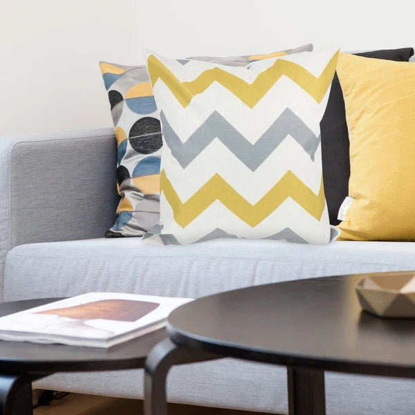 4 Pcs Pillow Case Office Linen Sofa Pillowcase Bed Cushion Cover
