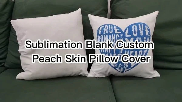10Pcs 20" x 30" White Sublimation Blank Pillow Case Home Sofa Bed Cushion Cover
