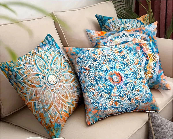 Zeydrt Indoor Outdoor Decorative Pillow Cover for Living Room Bed Sofa NEW!