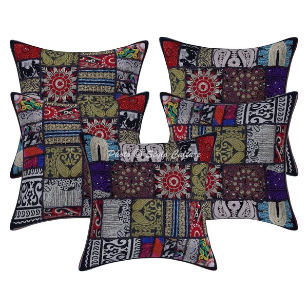 New Home Decor Patchwork Vintage 16 x 16 in Pillow Cover Case Cushion Room