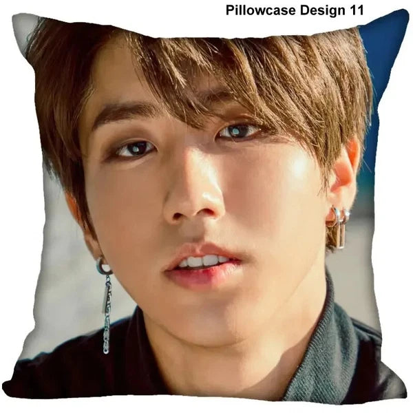 Han Jisung Pillow Case Wedding Decorative Sofa Cushion Cover Kpop Stray Kids Toy