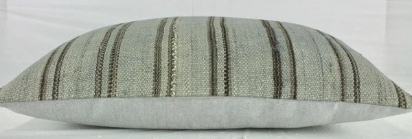 Decorative Turkish Kilim Lumbar Pillow Cover 16x23 Beige Brow Kilim Sofa Cushion