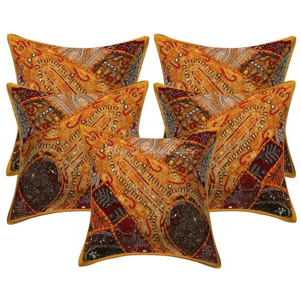 Beaded Cushion Cover Boho Boho Bohemian Sofa Car Pillow Cases For Home Decor