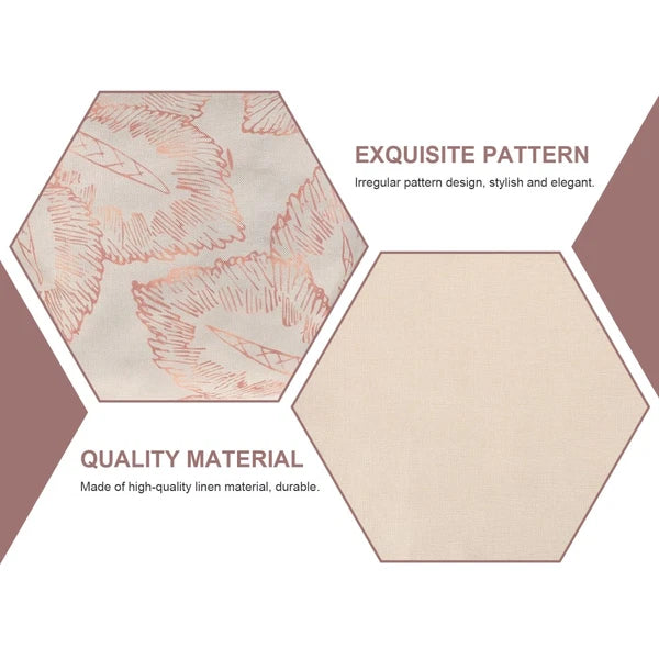 4 Pcs Pillowcase Decoration Office Bedding Accessory Cushion Cover for
