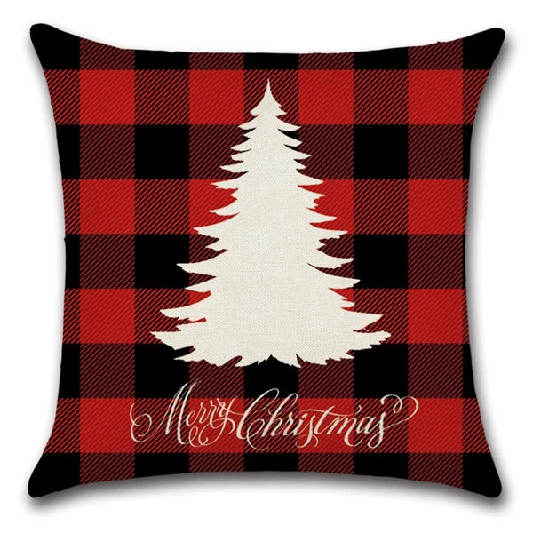 4 PCS Square Cushion Cover Sofa Pillowcase Printing Pillow Covers Bed Pillowcase