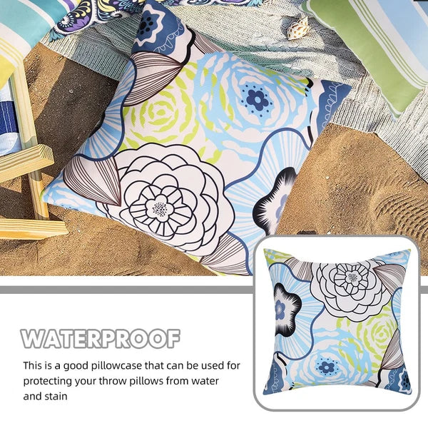 Waterproof Cushion Travel Pillow Protector Cover Covers Sofa Bed