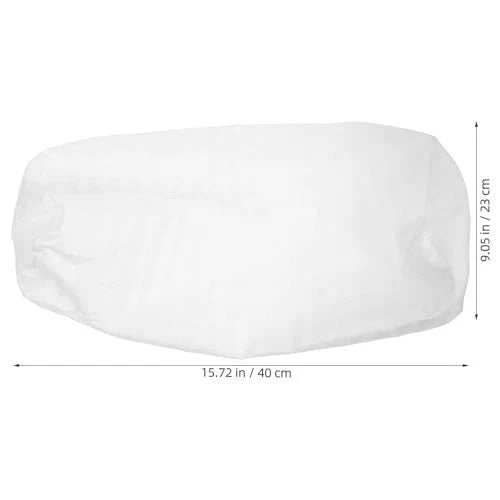 Neck Roll Pillow Case Bolster Pillow Cover with Zipper 18.6 Inch Cylinder
