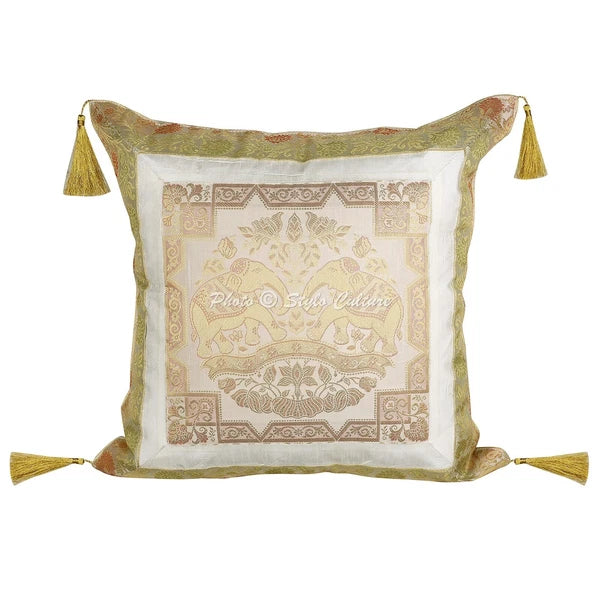 Brocade Jacquard Cushion Cover Bohemian Boho Car Pillow Cases For Home Decor