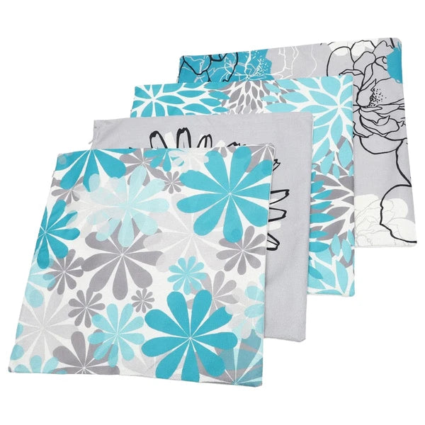 4Pcs Decorative Pillows Case Cushion Cover Couch Pillowcases Bed Pillowcases