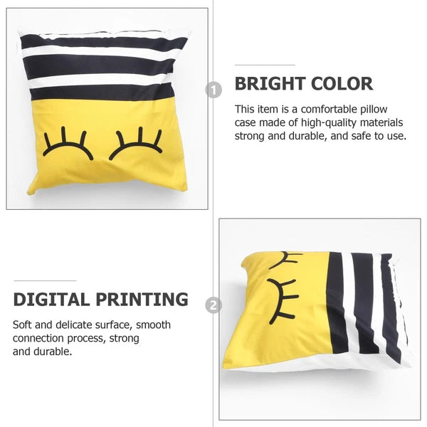 4pcs Bed Pillowcase Pillow Case Covers Decorative Cushion Cases