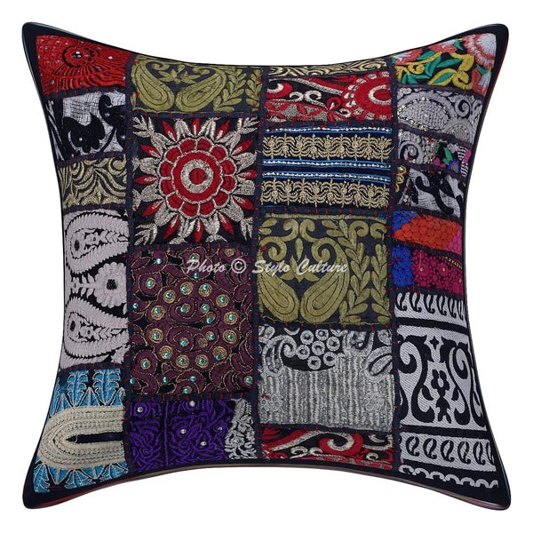 New Home Decor Patchwork Vintage 16 x 16 in Pillow Cover Case Cushion Room
