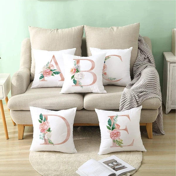50pcs 40x40cm Blank White Linen Sublimation Blank Pillow Case Sofa Cushion Cover