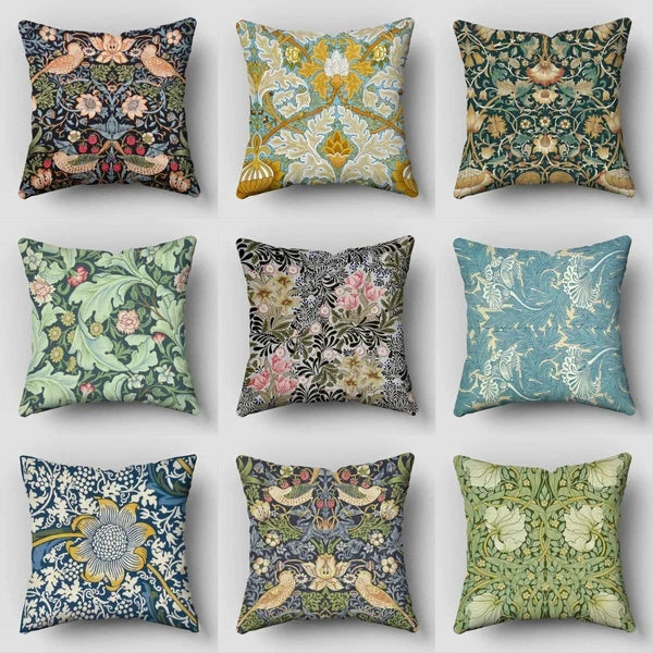 William Morris Pillow Case Sofa Chair Table Decoration Toy Wedding Cushion Cover